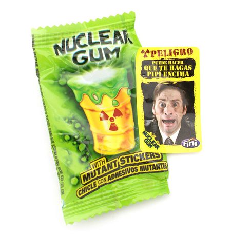 Жвачка FINI большая Nuclear Gum со стикером 14гр изображение 2