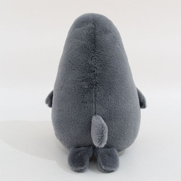 Мягкая игрушка Кот в акуле, серый изображение 4