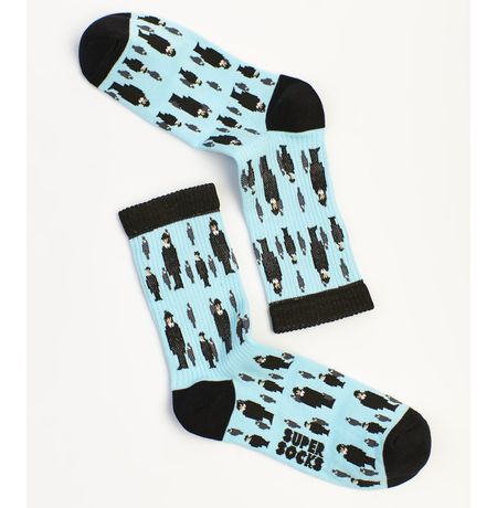 Носки SUPER SOCKS Голконда - Рене Магритт (размер 35-40)
