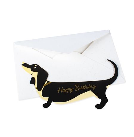 Открытка Такса