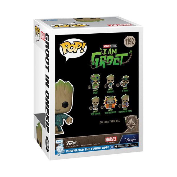 Фигурка Funko POP! Я есть Грут - Грут в комбинезоне танцует (I Am Groot - in Onesie Dancing) изображение 3