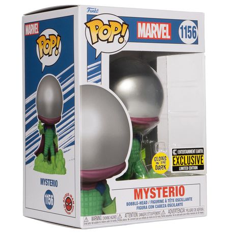 Фигурка Funko POP! Мистерио 616 - Светится в темноте (Mysterio 616 - Spider-Man) GITD EE Exclusive изображение 4