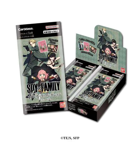 Коллекционные карточки Spy Family - Япония Bandai - 1 бустер (Семья Шпионов)