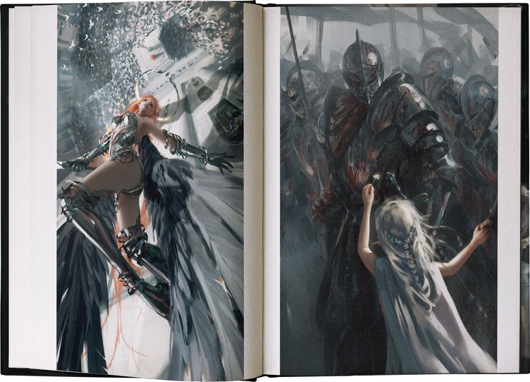 Артбук Призрачный Клинок. Иллюстрации WLOP (GhostBlade) изображение 3
