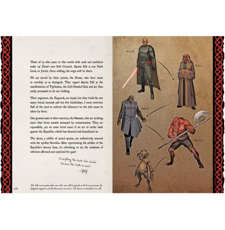 Star Wars - Book of Sith (Secrets from the Dark Side) HC изображение 2