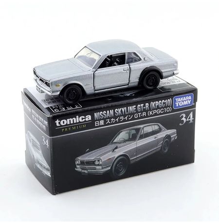 Коллекционная металлическая (Die Cast) модель Takara Tomy - Nissan Skyline GT-R KPGC10, 1:64 изображение 2