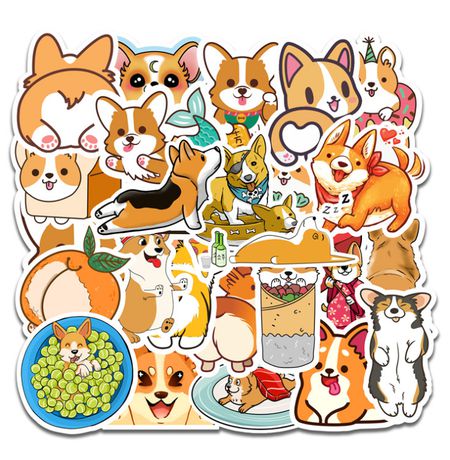 Стикеры Корги