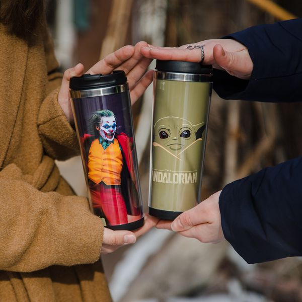 Термокружка Звездные Войны Малыш Йода (Мандалорец) (Star Wars Baby Yoda) изображение 2