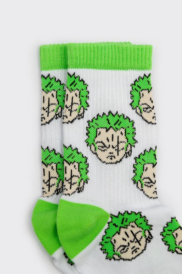 Носки SUPER SOCKS One Piece - Зоро (размер 40-45)
