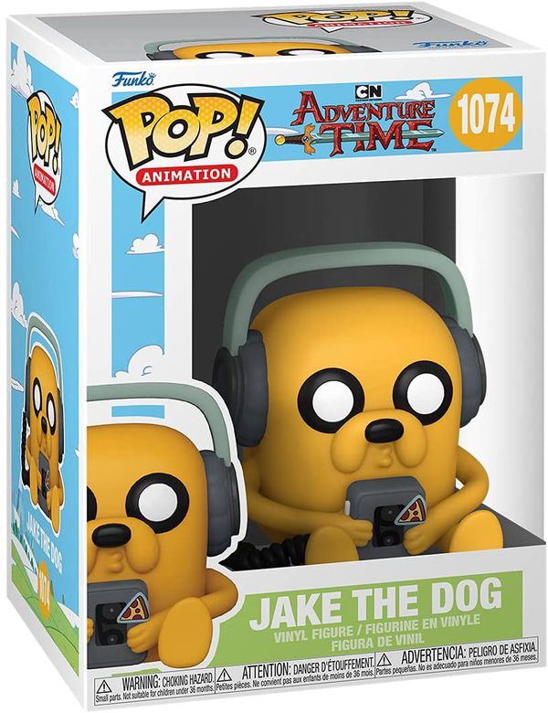 Фигурка Funko POP! Время Приключений - Джейк в наушниках (Adventure Time - Jake The Dog №1074) изображение 2