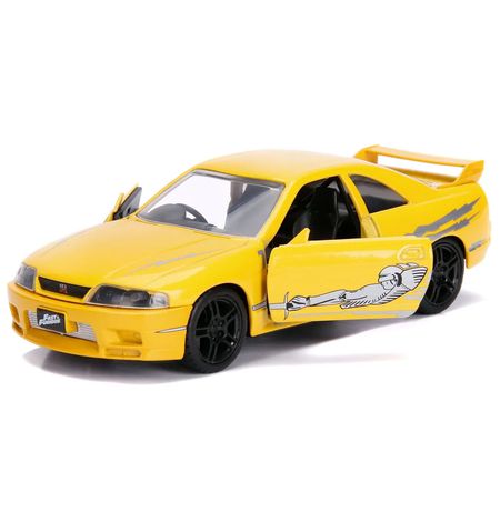 Коллекционная металлическая (Die Cast) модель Nissan Skyline GTR R33 1:32 (Fast & Furious) изображение 3