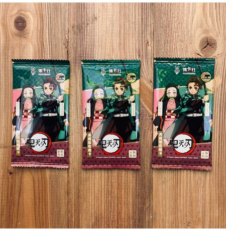 Коллекционные карточки Demon Slayer Tier 3 Набор из 3 бустеров Card Fun изображение 2