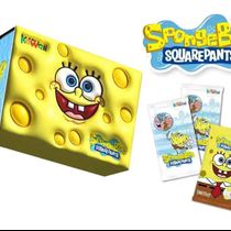Коллекционные карточки SpongeBob SquarePants Premium 2 штуки в бустере (Губка Боб)