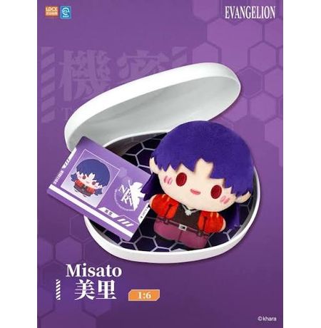 Блайнд-бокс: мягкая игрушка-брелок Evangelion LDCX Yummy Box, 10 см изображение 3