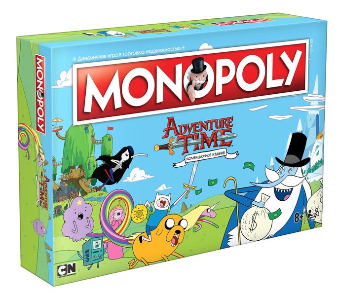 Настольная игра Монополия Время Приключений (Adventure Time Monopoly)