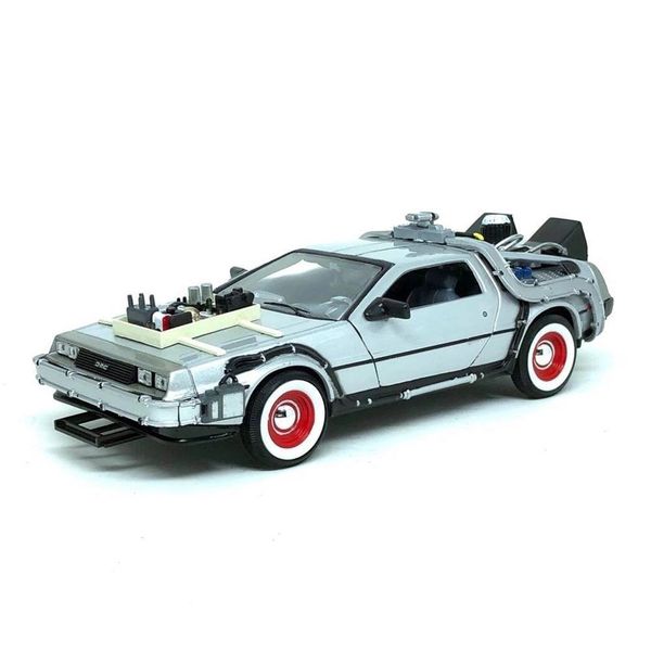 Коллекционная металлическая (Die Cast) модель Delorean из 