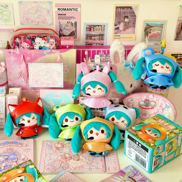 Случайная мягкая игрушка-брелок Хатсуне Мику Rainy Day 12 см (Лицензия)