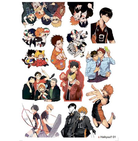 Стикеры Волейбол (Haikyu!!)