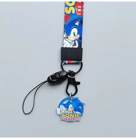 Картхолдер Соник (Sonic the Hedgehog), пластик 11х6,8 см, 48 см изображение 2