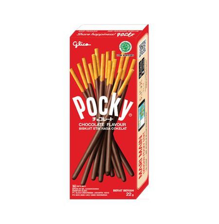 Pocky Chocolate Flavour - Палочки Бисквитные с Шоколадом 22 гр