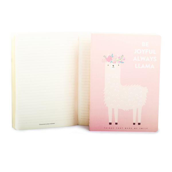 Блокнот Леди Лама А4