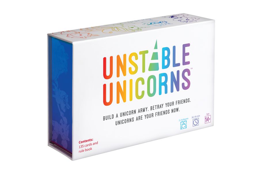 Настольная игра Нестабильные Единороги на английском (Unstable Unicorns)