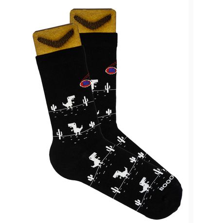 Носки Динозавры, черный (размер 34-39), BOOOMERANGS изображение 2