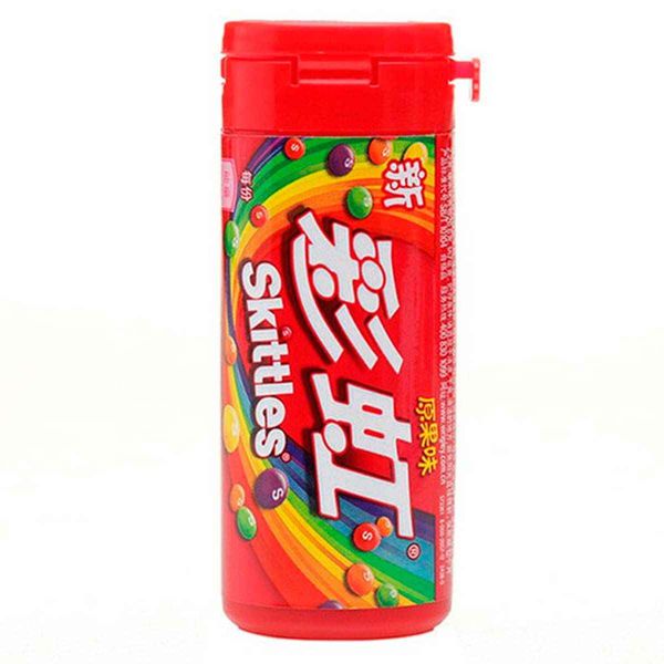 Skittles Fruits Original (драже в банке)