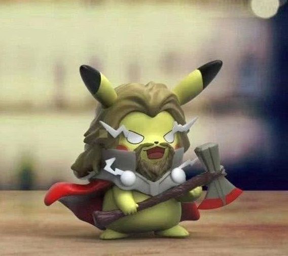 Фигурка Покемон - Пикачу Тор (Pokemon - Pikachu Thor) 10 cм