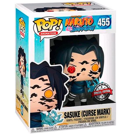Фигурка Funko POP! Наруто - Саске с проклятой печатью Эксклюзив (Naruto - Sasuke Curse Mark) Exc изображение 3