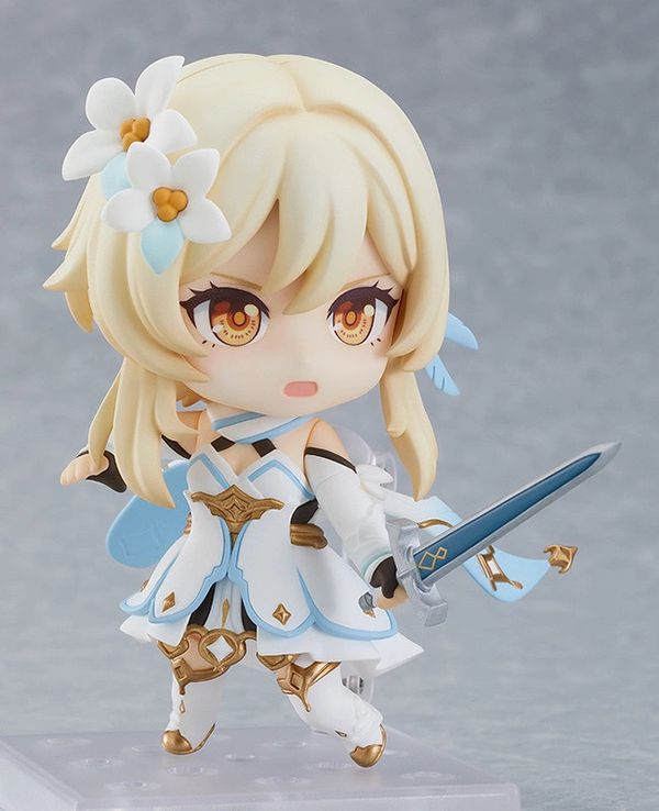 Фигурка Геншин Импакт - Traveler Lumine (Путешественница Genshin Impact) Nendoroid копия изображение 4