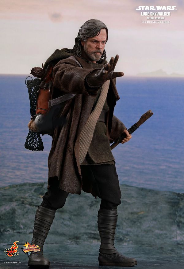 Фигурка Hot Toys - Люк Скайуокер - Звёздные Войны (Star Wars - Luke Skywalker Deluxe Set) 1/6 30 см изображение 5