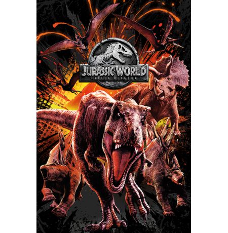 Постер Мир юрского периода (Jurassic World)