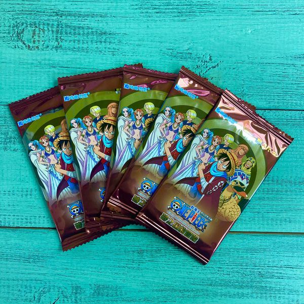Коллекционные карточки One Piece Категория А+ Набор из 5 бустеров (Большой Куш)