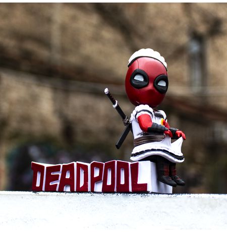 Фигурка Дэдпул в платье (Deadpool Mini Egg Attack Series) изображение 3