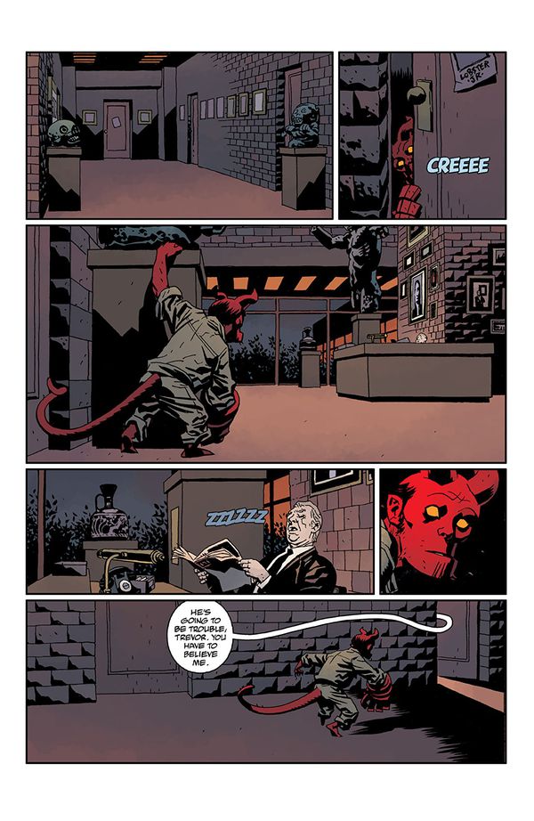 Hellboy The Midnight Circus HC (комикс на английском) изображение 3