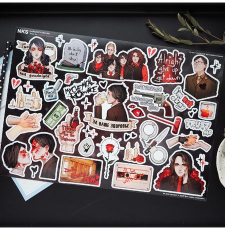 Набор стикеров My Chemical Romance