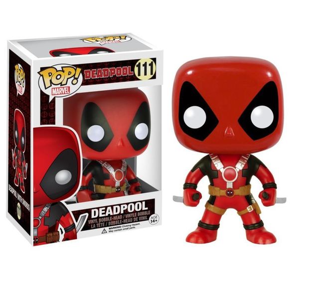 Фигурка-башкотряс Funko POP! Дэдпул с катанами (Deadpool with Two Swords)
