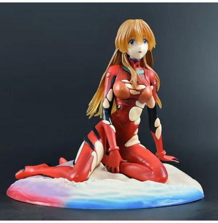Фигурка Евангелион - Аска Лэнгли в финальной сцене (Evangelion - Asuka Langley) копия