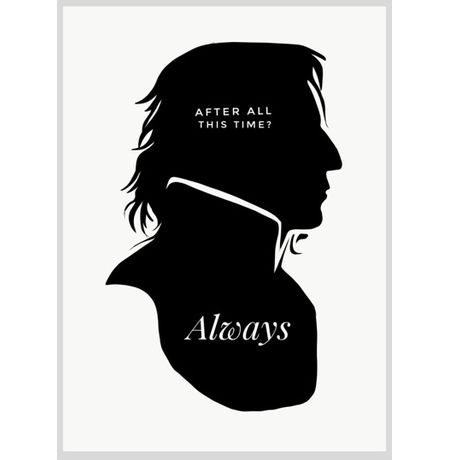 Открытка Северус Снейп - After All This Time? (Гарри Поттер)