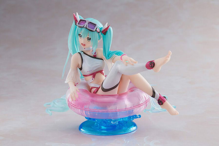 Фигурка Хатсуне Мику в круге (Hatsune Miku Aqua Float Girls Ver.) лицензия изображение 6