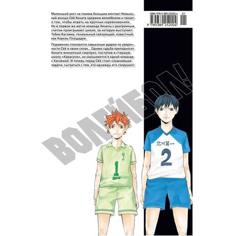 Волейбол! Том 1. Хината и Кагэяма. Вид с высоты изображение 2