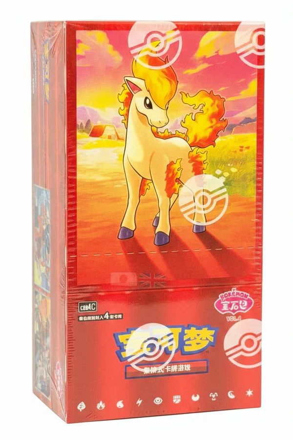 Коллекционные карточки Pokemon - Gemstone Gem Pack (cbb4C 4.0) 4 карты лицензия (на китайском)