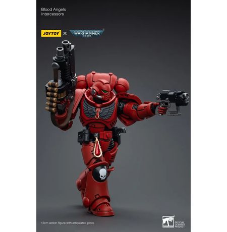 Фигурка Warhammer 40000 - Кровавый Ангел Заступник (Blood Angels Intercessors JOYTOY) 1:18 изображение 6