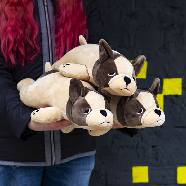 Мягкая игрушка Бульдог трогательный изображение 2