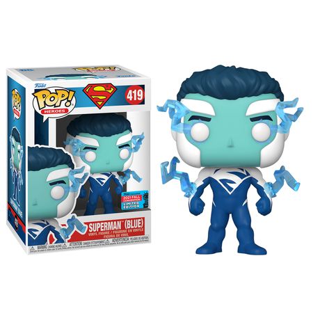 Фигурка Funko POP! Супермен - Синий (Superman Blue - Convention Exclusives 2021)