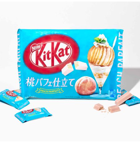 Шоколадные конфеты KitKat с персиковым вкусом
