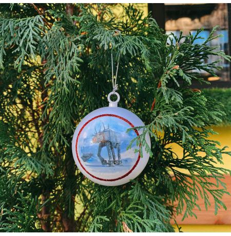 Ёлочная игрушка Звездные Войны - AT-AT (Star Wars) УЦЕНКА