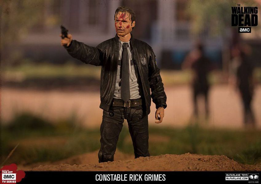 Фигурка Ходячие Мертвецы - Рик Граймс Полицейский (Walking Dead - Constable Rick Grimes) изображение 3