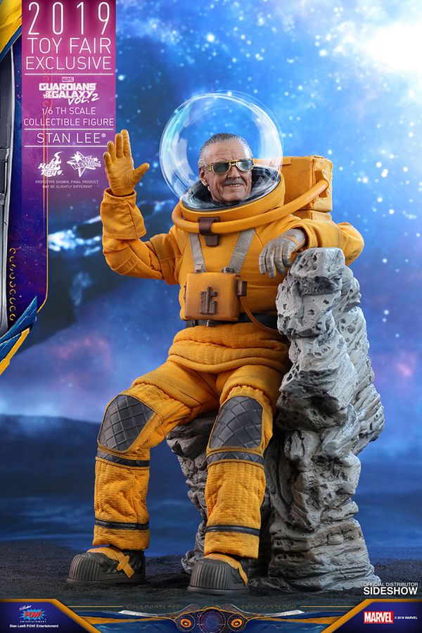 Фигурка Hot Toys - Стэн Ли - Стражи Галактики 2 (Stan Lee - Guardians of the Galaxy 2) 1/6 30 см изображение 2